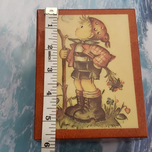 Music wood box jewelry. - Picture 4 of 6